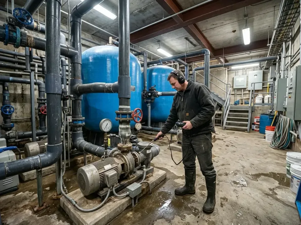 Technician — Commercial — Technician, Water Pump, Pressure Tank, Commercial, Low Water Pressure Repair